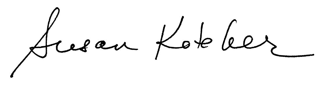 Susan Kotcher's Signature